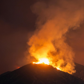 there’s a fire on the hilltop